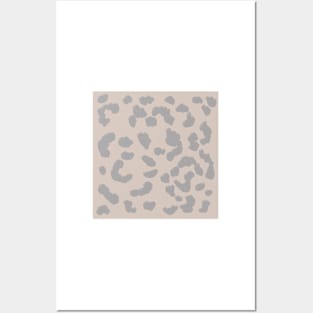 Leucistic Leopard Print Posters and Art